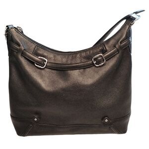 Etienne Aigner Leather HOBO Shoulder Bag, Black, Vintage